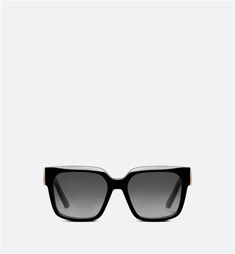 30Montaigne S11I Black Square Sunglasses .